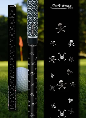 skull and crossbones golf club shaft