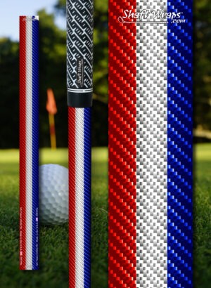 Red White & Blue Carbon Fiber