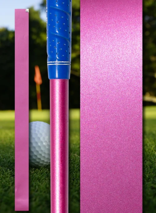 Metallic Matte Pink golf club shaft