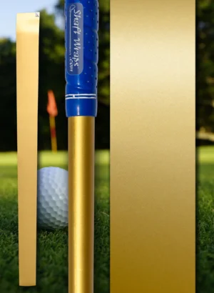 Satin Yellow Gold golf club shaft
